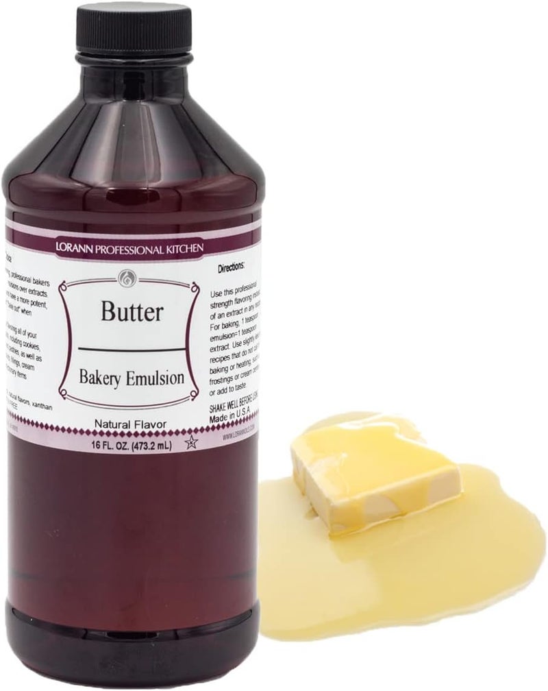 LorAnn Oils Butter Bakery Emulsion - 16 Fl Oz - Image 2